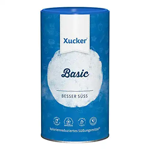 Birkenzucker Xylit Xucker Basic 1kg als kalorienreduzierter Zuckerersatz