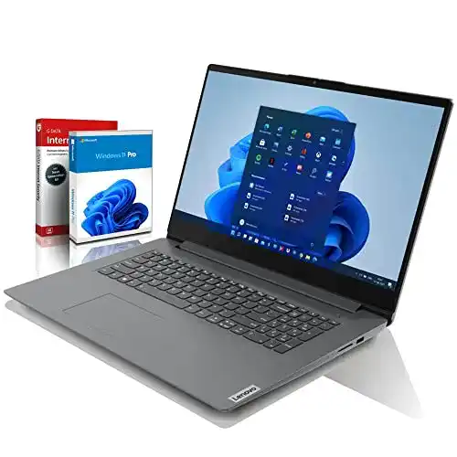 17-Zoll Lenovo Laptop mit FullHD Display und Intel Core i3