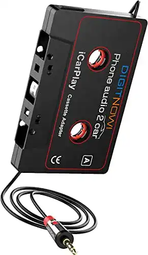 Kassettenadapter für Auto mit 3.5mm Audiosteckfassung