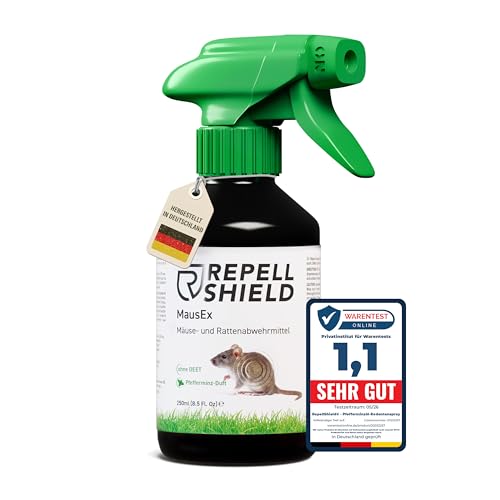 Repellshield Rattenabwehr und Mäuseabwehr Spray 250ml