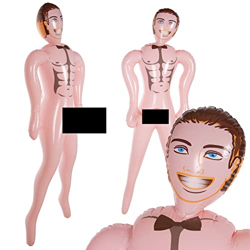 Sexpuppe KS-11 Mister Johannes Aufblasbare Gummipuppe für Partys