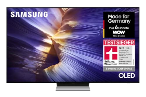 Samsung OLED 4K S90F 55 Zoll UHD Fernseher mit NQ4 AI Prozessor