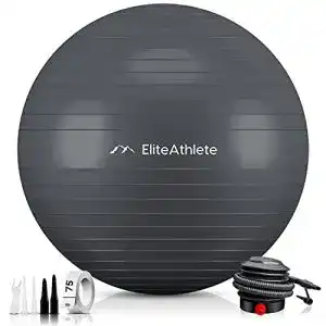 Gymnastikball 75 cm für Fitness, Yoga und Büroanwendungen