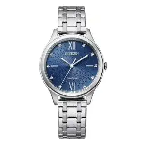 Citizen Damen Eco-Drive Uhr mit Edelstahl Armband EM0500-73L