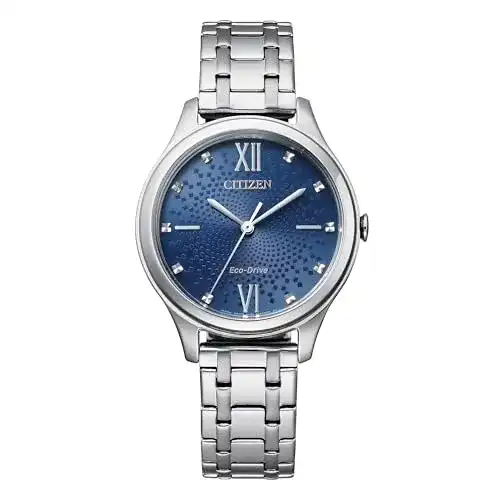 Citizen Damen Eco-Drive Uhr mit Edelstahl Armband EM0500-73L