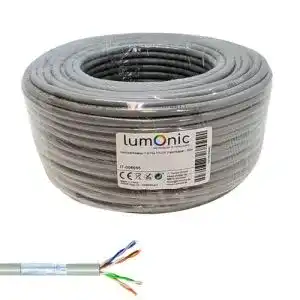 Cat5e Netzwerkkabel Lumonic 50m F/UTP für Gigabit LAN