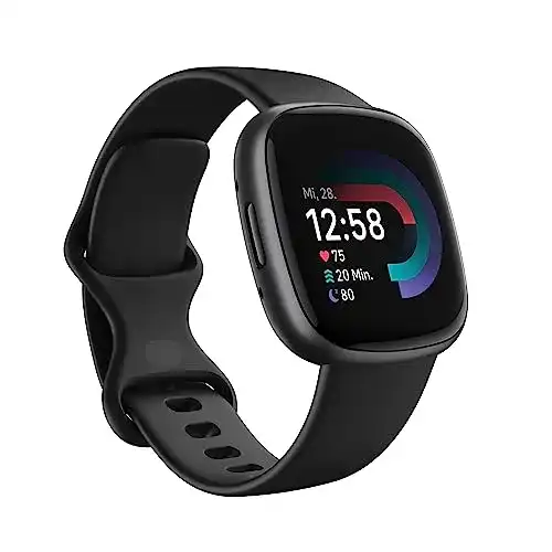 Fitbit Versa 4 Smartwatch für Damen und Herren mit GPS und Trainingsmodi