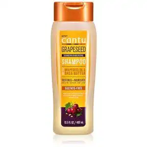 Cantu Traubenkernöl Shampoo – Schwefelfrei, sanfte Pflege für lockiges Haar