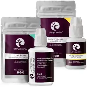 Wimpernkleber Wimpanista und Lash Primer Set für Wimpernverlängerung