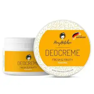 Deocreme Ponyhütchen Fresh & Fruity Vegane feste Deo Creme ohne Aluminium