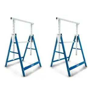 Gerüstbock Scheppach Teleskop-Arbeitsbock TUG200 Untergestell (2 Stück)