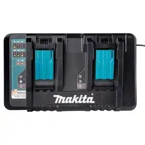 Makita Ladegerät für 14,4 bis 18 V Akkus in Blau/Silber