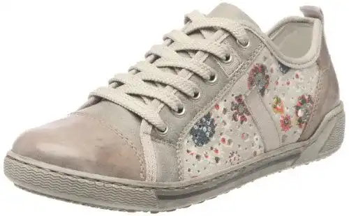 Rieker Damen Low-Top Schuhe 42425 in Beige