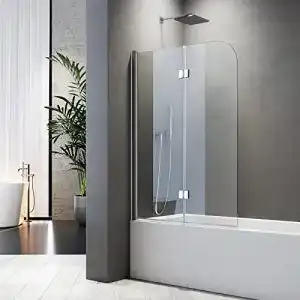 Badewannenaufsatz Duschwand 120×140 cm von BD-Baode