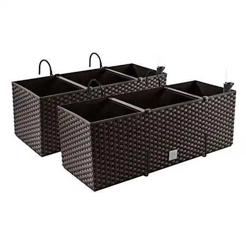 Blumenkästen mit Wasserspeicher von PAFEN im Vergleich