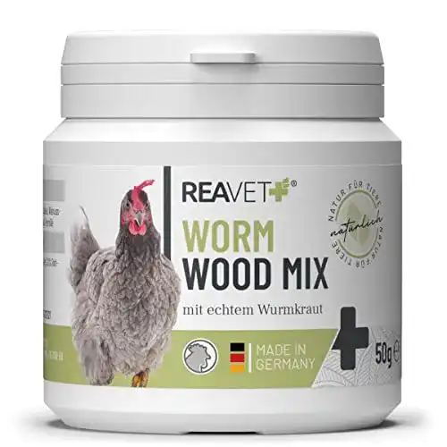 Wurmkur Hühner Reavet Wurm-Kraut Pulver 50g für Hühner und Geflügel