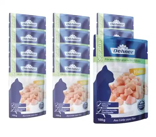 Dehner Premium Katzenfutter Sensitiv für Katzen mit empfindlichem Magen