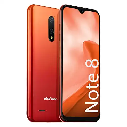 Smartphone Ulefone Note 8 bis 120 Euro ohne Vertrag