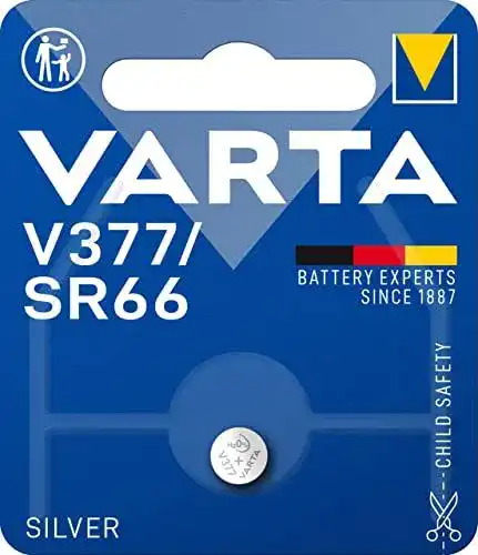 Varta V377/SR66 Knopfzelle 1 Stück für elektronische Geräte