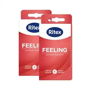 Ritex Feeling Kondome – 16 Stück – für eine natürliche Passform