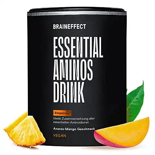 EAA-Pulver von BrainEffect mit 11 essentiellen Aminosäuren