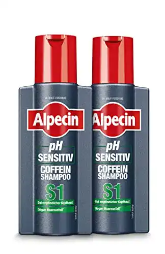 Alpecin pH Sensitiv Coffein-Shampoo S1, 2 x 250 ml für empfindliche Kopfhaut