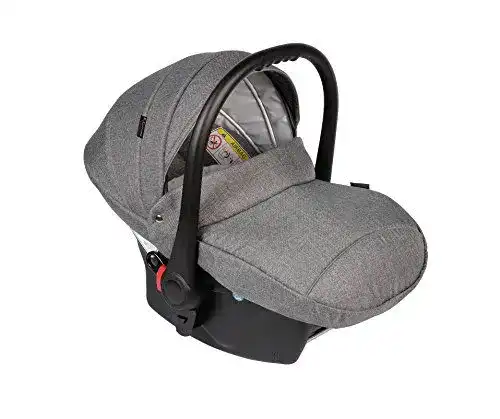Babyschale Clamaro JUNO black, ultraleicht mit 2,95 kg
