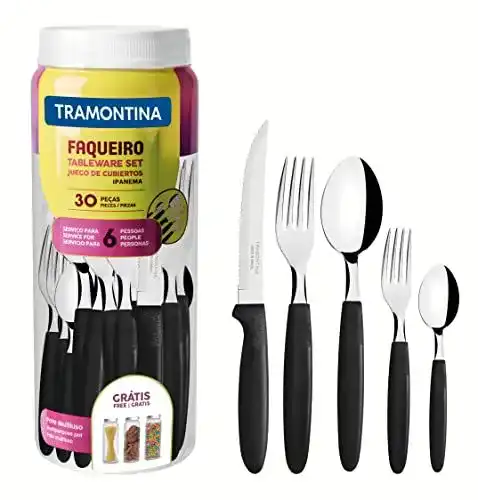 Besteckset für 6 Personen Tramontina Ipanema – 30-teiliges Set