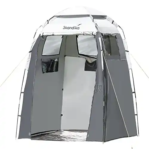 Duschzelt Skandika Camping mit 230 cm Stehhöhe