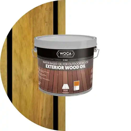 WOCA Terrassenöl 617951A Exterior Öl, Natur, 2,5 Liter