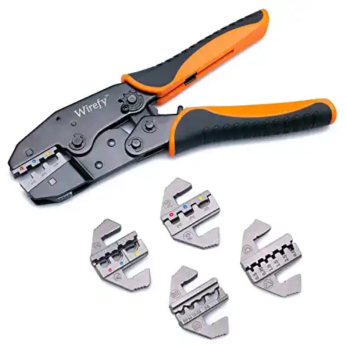 Aderendhülsenzange Wirefy 5-teiliges Crimpzange Set für Kabelschuhe