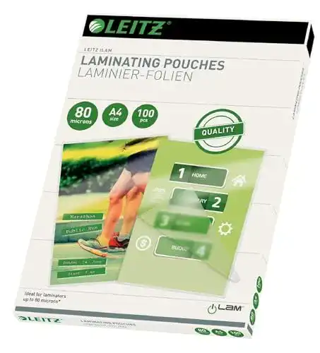 Laminierfolie DIN A4 Leitz 80 Mikron, 100er Pack