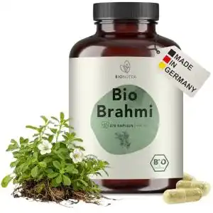 Brahmi BioNutra Kapseln 1200 mg Tagesdosis, vegan, laktose- & glutenfrei