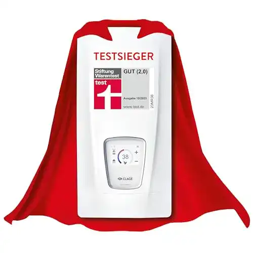Durchlauferhitzer mit Fernbedienung Clage DSX Touch 18-27 kW