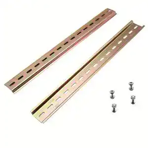 Hutschiene Herkindness DIN Rail, 2 Stück 30 x 3,5 cm Metall