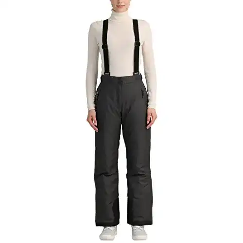 Skihose Ultrasport Damen Mel Funktionshose Dunkelgrau Mélange Größe XL