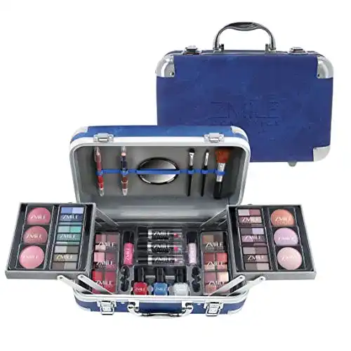 Schminkkoffer von ZMILE Cosmetics ‚Traveller‘ in Blau