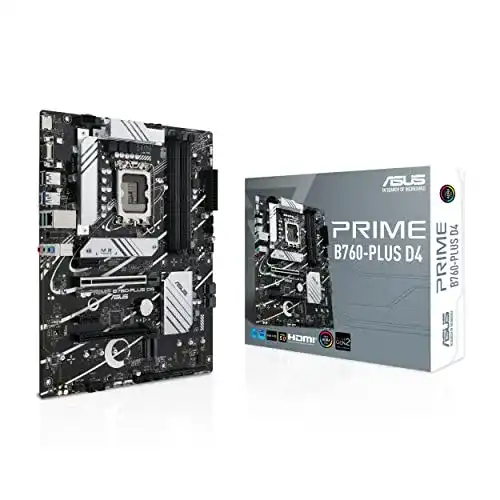 Asus Prime B760-Plus D4 LGA 1700 Mainboard für Intel Prozessoren