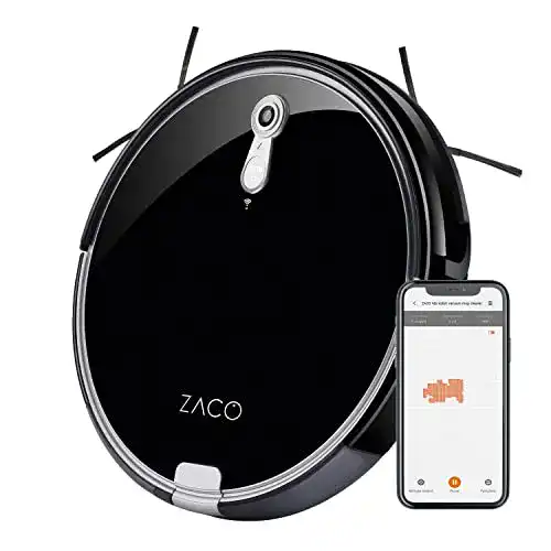 Zaco A8s Saugroboter mit Wischfunktion, App-Steuerung und Alexa