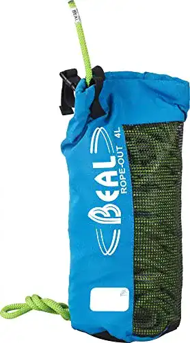 Seilsack Beal Rope Out 4L Blau – Praktische Seiltragetasche für den Einsatz