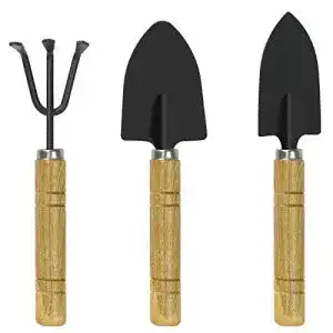 Gartenwerkzeug Set JatilEr – 3-teiliges Mini Werkzeugset für den Garten