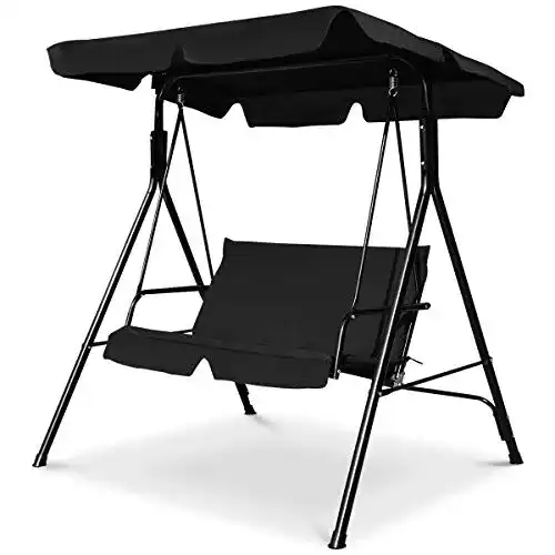 Hollywoodschaukel Relax4Life, verstellbar und wetterfest