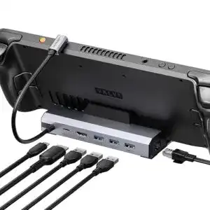 USB-C Hub HDMI Jsaux Dock 4K@120Hz für Steam Deck und kompatible Geräte