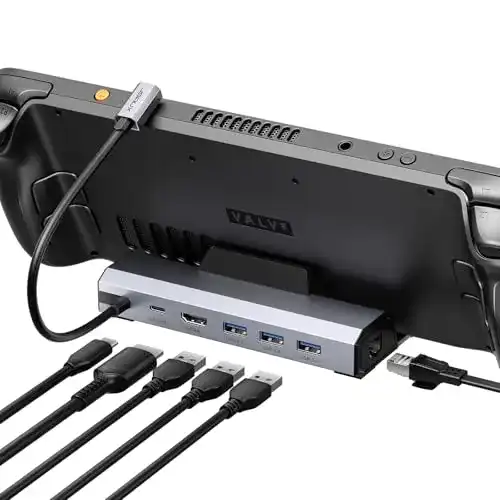 USB-C Hub HDMI Jsaux Dock 4K@120Hz für Steam Deck und kompatible Geräte