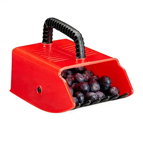 Beerenkamm Relaxdays Beerenpflücker aus Kunststoff für verschiedene Beeren