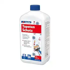 Tapetenschutz Baufan, 1 l, transparent und wasserabweisend