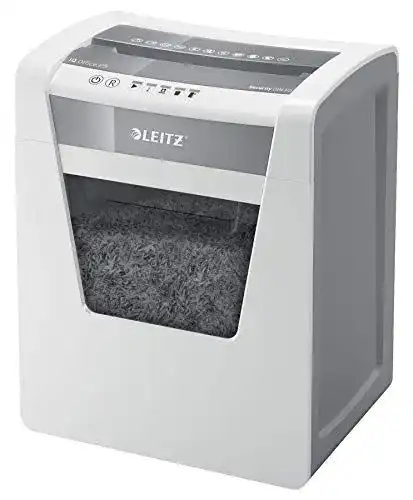 Leitz Aktenvernichter IQ Office CH – Cross-Cut Papierschredder für Büros