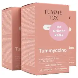 TummyTox Grüner Kaffee mit Inulin und Guarana für Stoffwechselunterstützung