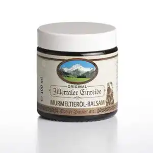 Murmeltiersalbe Zillertaler Einreibe mit Murmeltieröl-Balsam, 100 ml