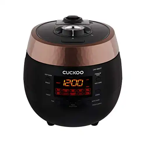 Cuckoo Reiskocher CRP-R0607F 1,08l Digital mit Dampfdrucktechnologie